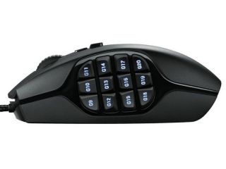Logitech G600 Black MMO Gaming Mouse  Ebuyer