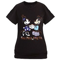 Minnie and Mickey Mouse Tee for Women   Halloween