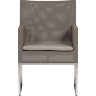 Dune Dining Chair with Sunbrella® Taupe Cushion Available in Taupe $ 