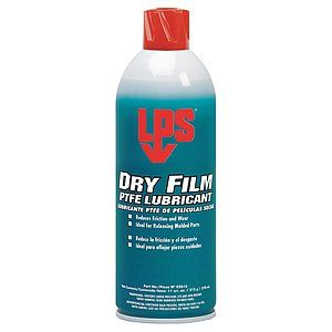 LPS LABORATORIES Dry Film PTFE Lubricant,16Oz,Net 12Oz   4KK82 