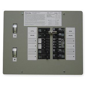 GENERAC POWER SYSTEMS Indoor Manual Transfer Switch,50 Amp   1TGK7 