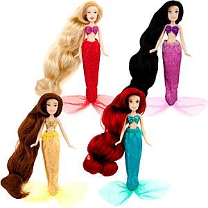    Enchanting Mini Princess Collection Ariel Doll Set    4 