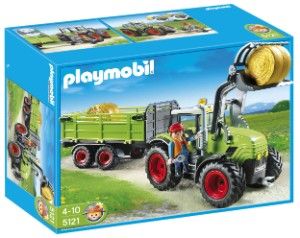 PLAYMOBIL 5121 Riesen Traktor mit Anhänger, PLAYMOBIL®   myToys.de