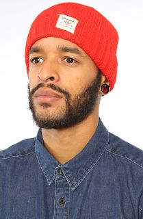 Diamond Supply Co. The City Cuff Beanie in Red  Karmaloop 