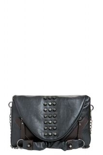  Accessories  Bags  Ruby Leather Look Studded Envelope 