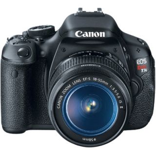 Canon Rebel T3i 18MP Digital SLR Camera with 18 55mm Lens  Meijer