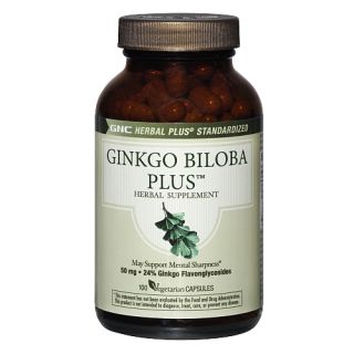 Buy the GNC Herbal Plus Standardized® Ginkgo Biloba Plus™ on http 
