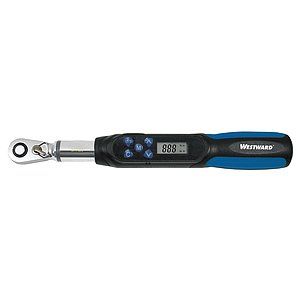  GLOBAL SOURCING Mini Torque Wrench,Digital,1/4 In.,Fixed 