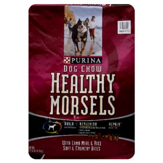 Purina Dog Chow Brand Healthy Morsels Dog Food   Lamb/Rice   1 Bag (17 