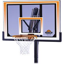 Lifetime 71799 Shatter Guard 50 Inch Action Grip In Ground Basketball 