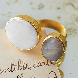 calla lily ring by emma kate francis  notonthehighstreet