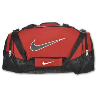 Nike Brazilia 5 Medium Duffle Bag  FinishLine  Red/Black
