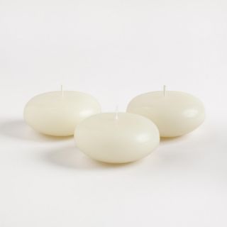 Ivory Floating Candles, Set of 3  World Market