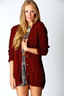  Collections  Utility Luxe  Lucy Cable Knit Cardigan