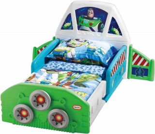 Little Tikes Buzz Lightyear Spaceship Toddler Bed   
