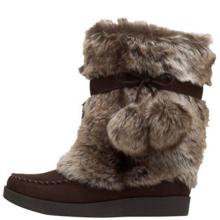 Womens   American Eagle   Womens Softie Pom Pom Boot   Payless Shoes