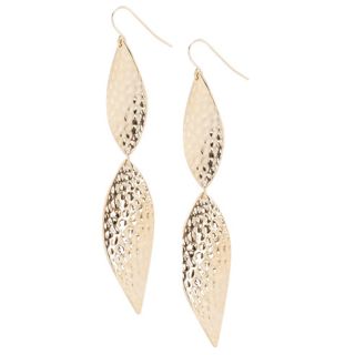 Womens   Minicci   Womens Hammered Linear Earrings   Payless Shoes