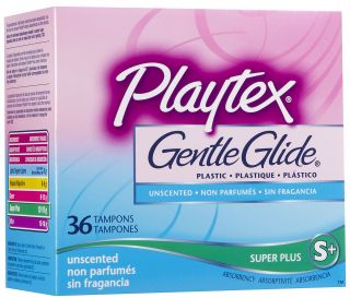 Playtex Gentle Glide Unscented Super Plus Tampons 36 ct   Best Price