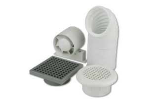 Shower Fan Kit With Timer from Homebase.co.uk 