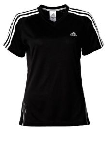 adidas Performance RESPONSE SLEEVE   Sportshirts   black / white 