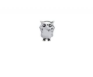 Jovana Wise Owl Bead Charm in Sterling Silver  Blue Nile