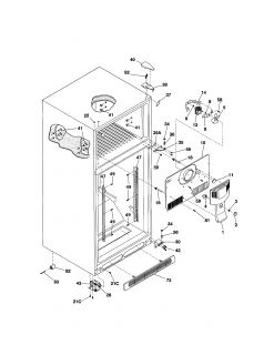 Model # 25371822102 Kenmore Top mount refrigerator   Wiring diagram 