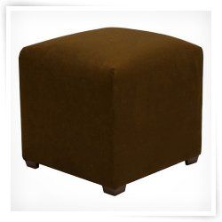Tyler Upholstered Cube Ottoman
