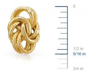 Byzantine Knot Earrings in 18k Yellow Gold  Blue Nile