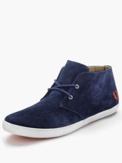Fred Perry Mens Byron Mid Suede Boots Littlewoods
