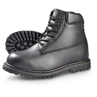 Mens Wellco 6 Composite Toe Boots, Black   1011495, Work Boots at 