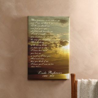 4305   When Tomorrow Starts Without Me Canvas Art   Gallery Wrapped