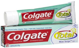 Colgate Total Mint Strip Gel Toothpaste   