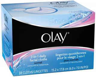Olay 2 in 1 Normal Daily Facial Cloths   