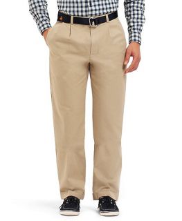 Elliot Pleat Front Linen and Cotton Chinos   Brooks Brothers