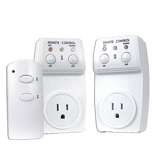 Remote Controlled Switch Socket   2 Pack BH9936 2 0810