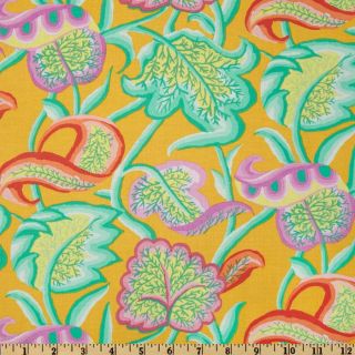 Kaffe Fassett Forest of Arden Yellow   Discount Designer Fabric 