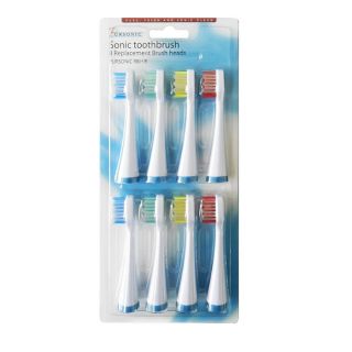 Pursonic Replacement Brush Heads   8 Pack at Brookstone—Buy Now