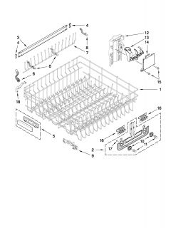 Model # KUDS30IVBS0 Kitchenaid Dishwasher   Heater parts (4 parts)