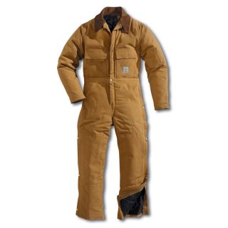 Arctic Quilt Lined Duck Coverall, By Carhartt   277499, Coveralls/Bibs 