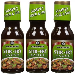 Kikkoman Stir Fry Sauce, 12.1 oz, 3 Pack   Best Price