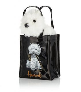 Harrods – Harrods Westie in Shopper Bag at Harrods 