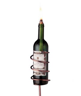 AFTERGLOW GARDEN STAKE  Recycled Wine Bottle  UncommonGoods
