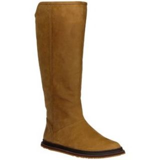 Terra Plana Brown Simone Vegetable Leather Long Boots