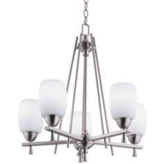 Ferros Collection ENERGY STAR® Brushed Nickel Chandelier