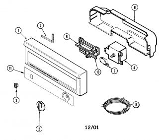 Model # PDB1100AWE Maytag Performa dishwasher   Track & rack assembly 