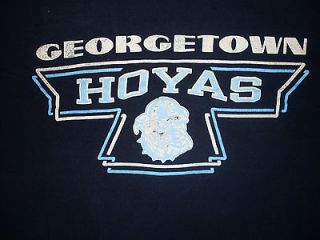 vtg Georgetown Hoyas T Shirt Womens Youth Large NCAA Champion USA GU 