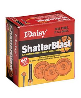 Daisy® ShatterBlast Clay Targets, Pack of 60   1000741  Tractor 