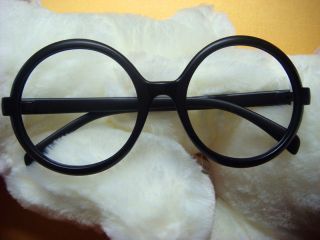 Black Frame Glasses of Harry Potter Style No Lense Free Shipping W 