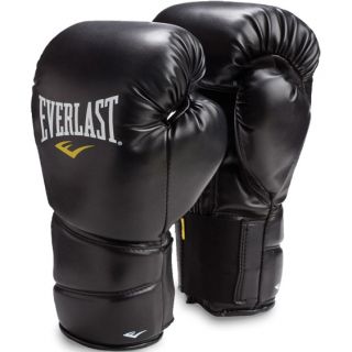 Everlast Protex2 Vinyl Boxing Gloves   Black