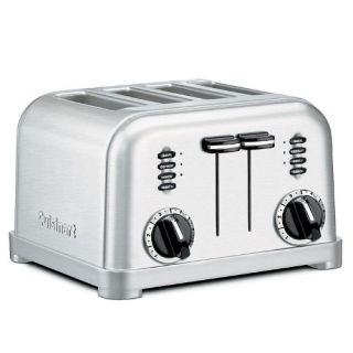 Cuisinart 4 Slice Toaster   Stainless Steel   Outlet